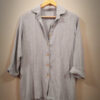 Grey Organic Cotton Casual Shirt