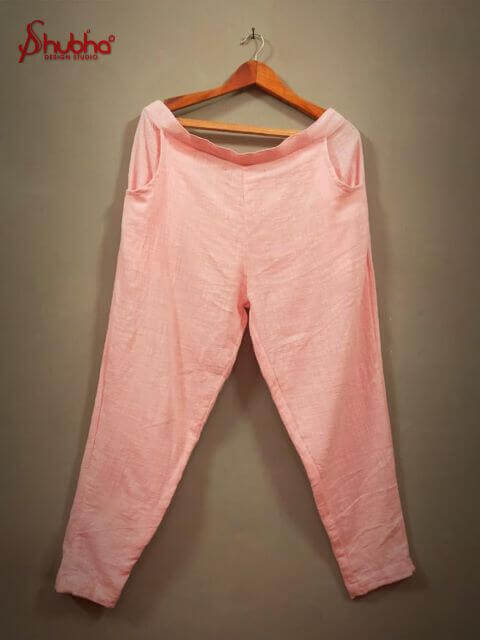 Powder Pink Organic Pants