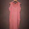Pink Organic Sleeveless Dress